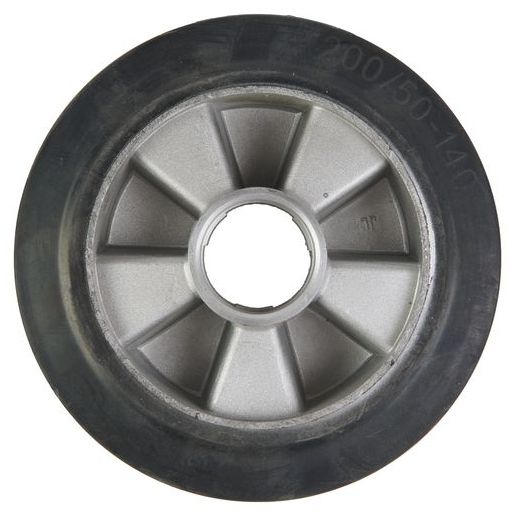 Колесо резиновое без подшипника для тележек гидравлических TOR - фото