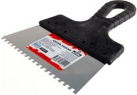 Шпатель зубчатый 150 мм 4х4 мм нержавеющая сталь Master Color 30-2335