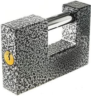 Замок навесной APECS PD-10-90, чугун - фото