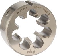 Плашка 1"-11 HSSE DIN EN 24230 NKP 121001-N1-3439, трубная коническая резьба R