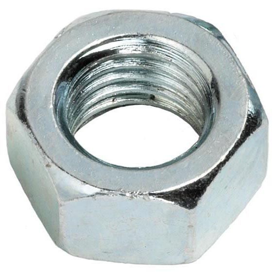 Гайка дюймовая 3/4"-10 UNC DIN 934, класс прочности 10 (Grade 8), оцинкованная сталь - фото