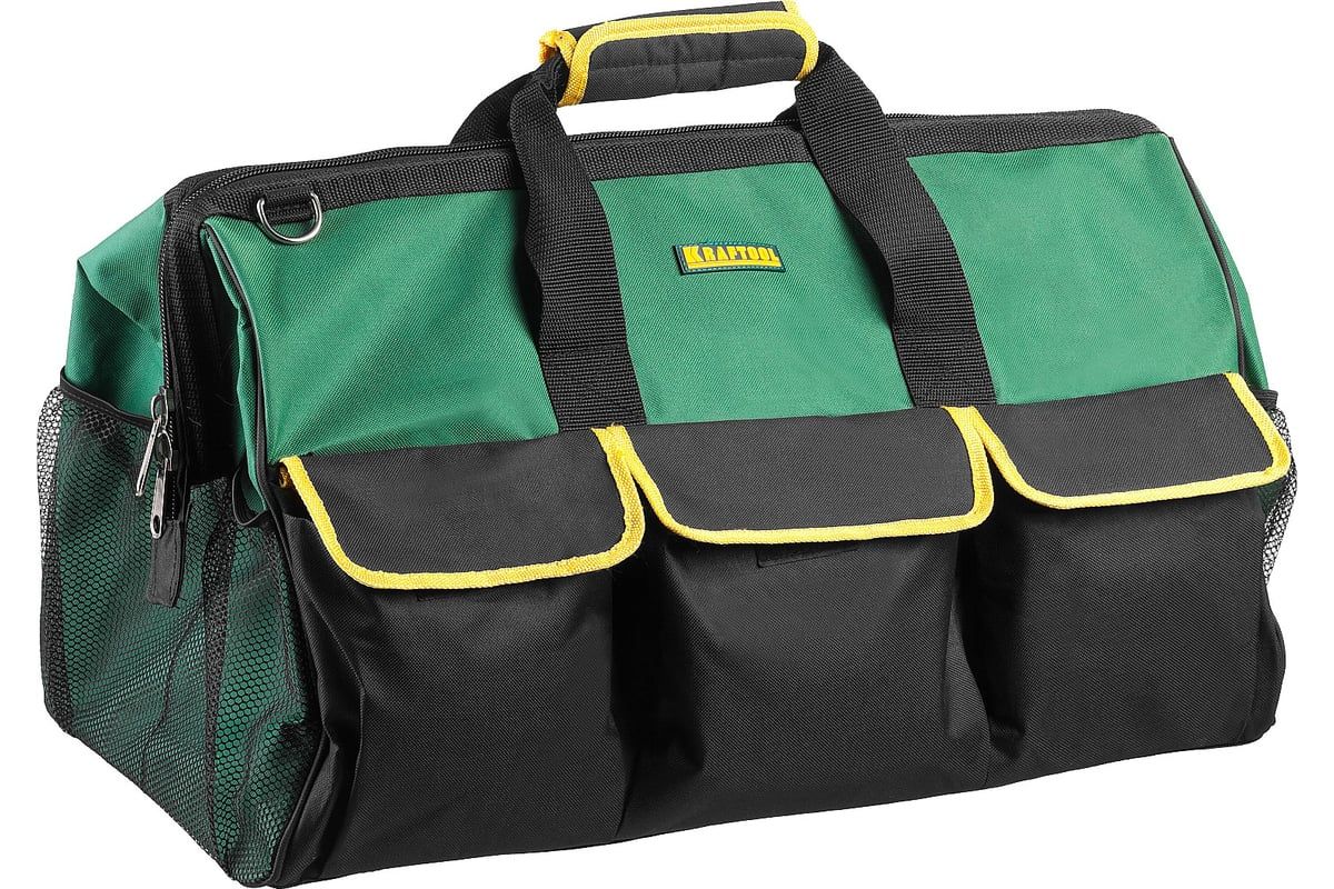 Сумка для инструментов 610х250х300 25 карманов MaxKraft Kraftool 38714-24 - фото