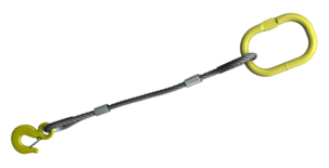 Строп канатный 1СК 5,0/2500, диаметр 24 мм - фото