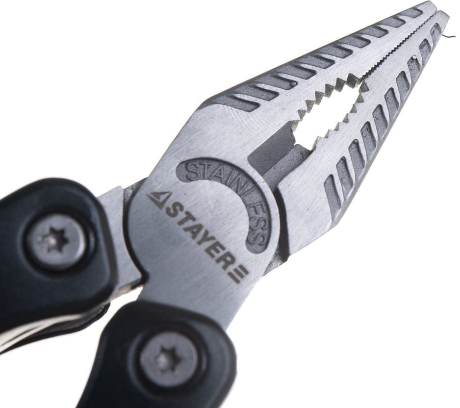 Инструмент многофункциональный мультитул 11 в 1 с битами Stayer 22850 - фото