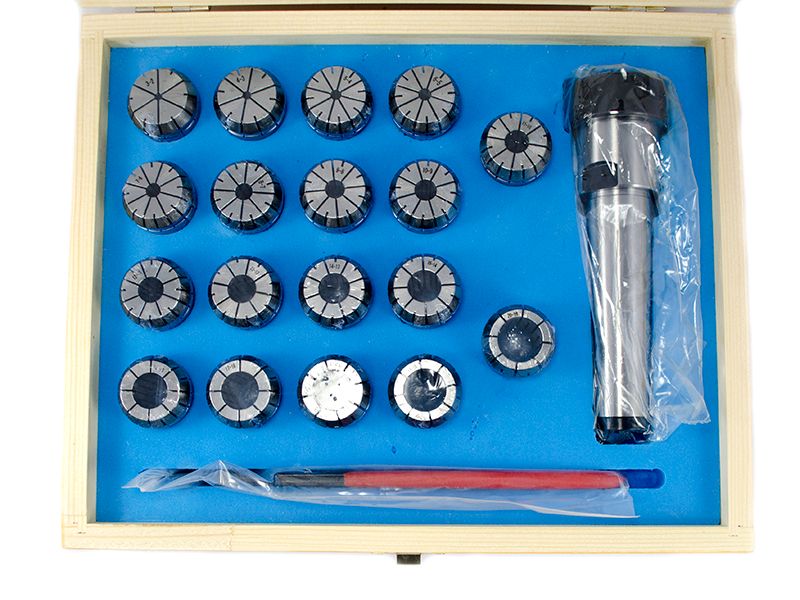 Патрон цанговый КМ4 ER32 с комплектом цанг 3-20 мм РИ ri.263.71 - фото