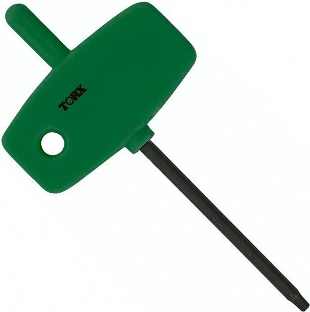 Ключ имбусовый Torx-Pin 20 Т-образная рукоятка T20P, сталь S2 - фото