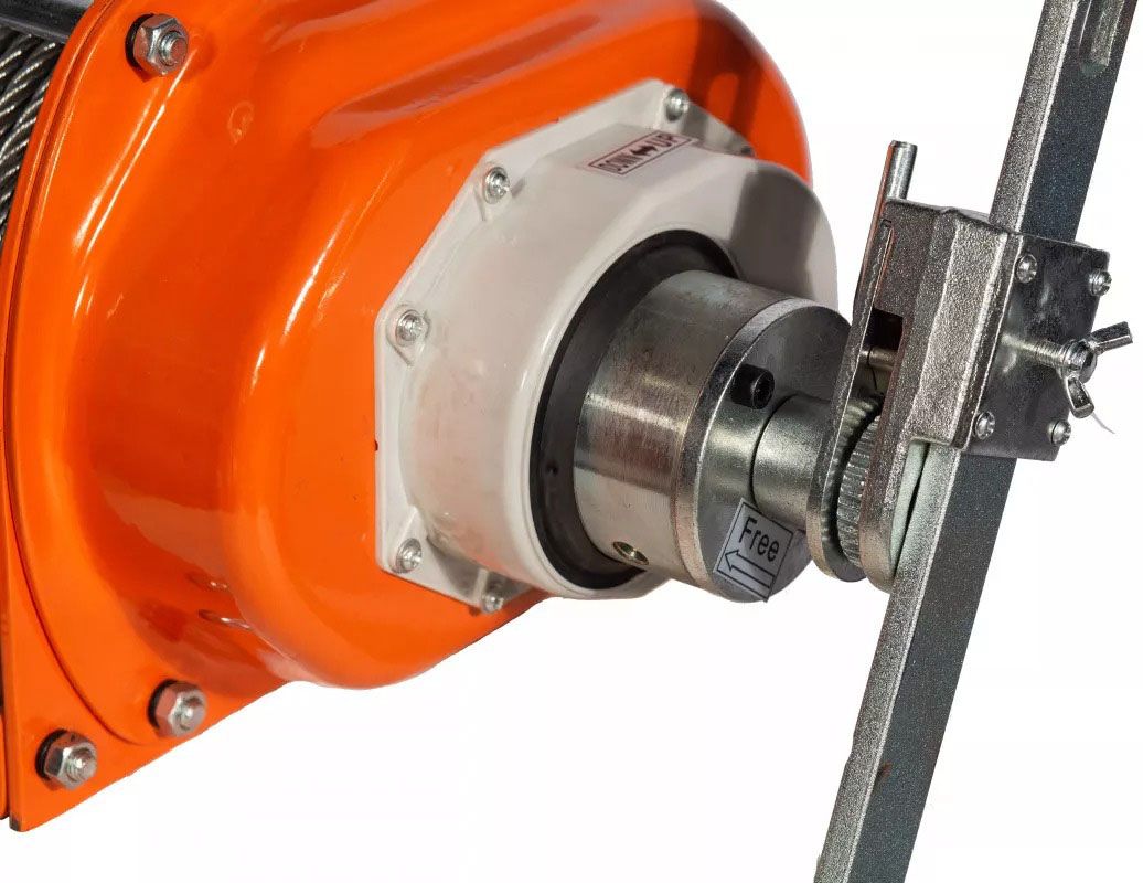 Лебедка ручная барабанная JHW 1 т, канат 40 м, Сибталь 00013971 - фото