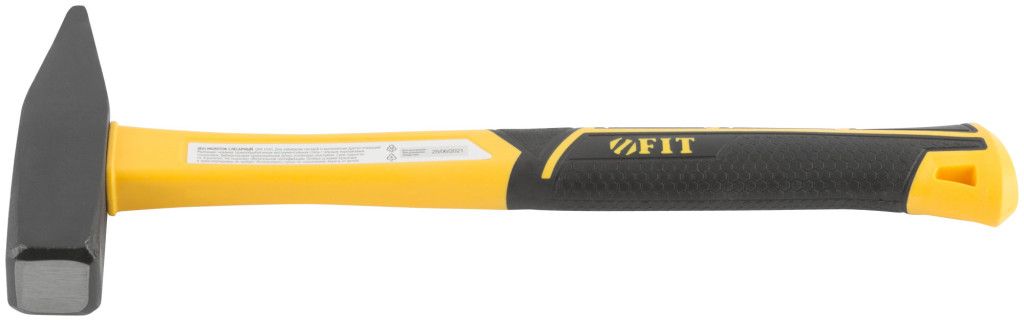 Молоток слесарный с фиберглассовой рукояткой 600 гр FIT Профи 44336 - фото