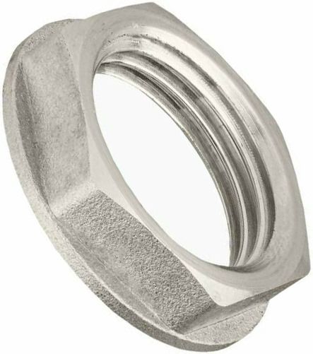 Контргайка 1/2" LD Ду 15 LD.67.508.15, латунь никелированная - фото