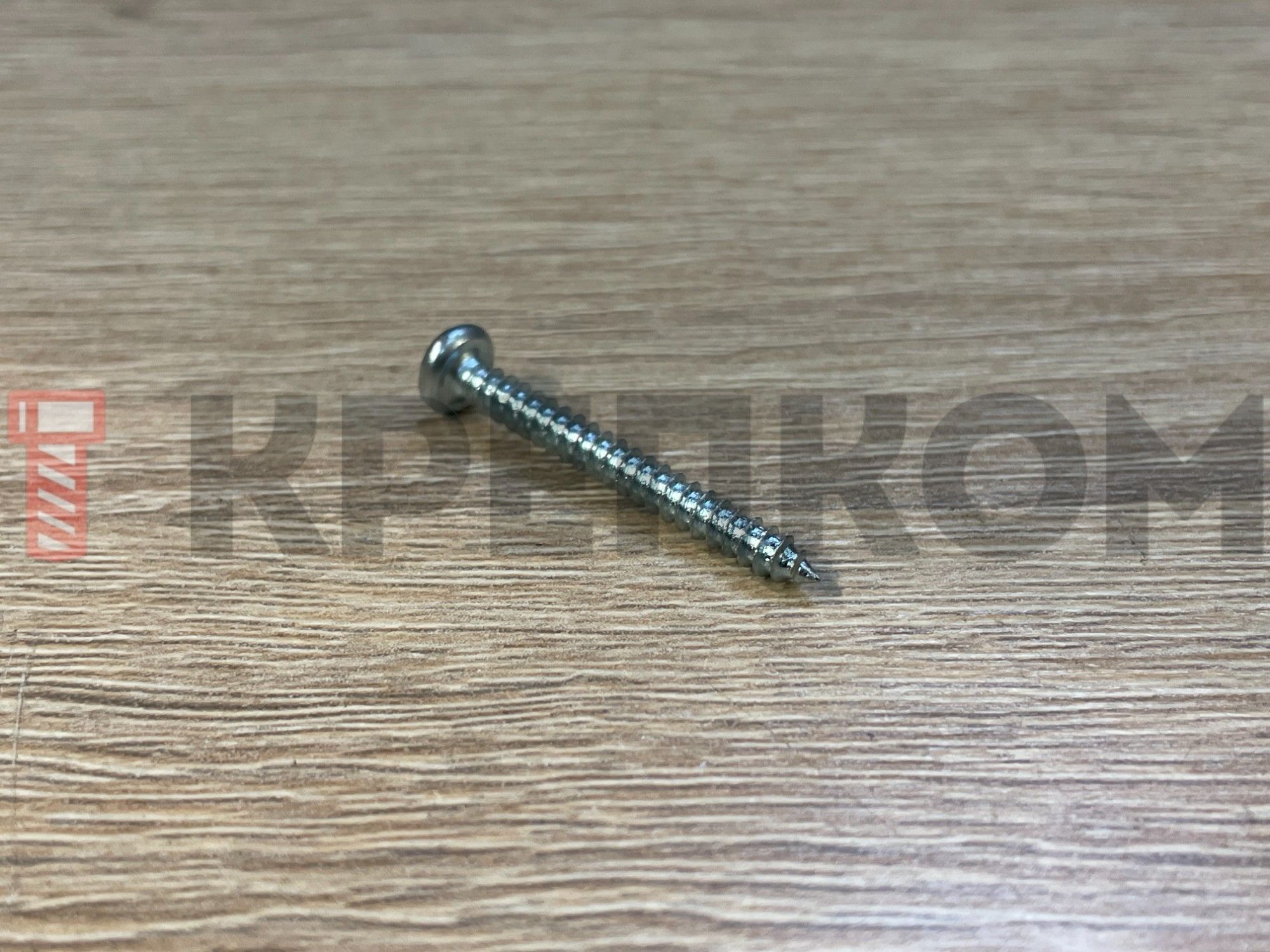 Саморез с полукруглой головкой 3,5х32 DIN 7981 (ISO 7049) форма C, оцинкованный - фото