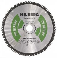 Диск пильный по дереву 255х30х100Т, Hilberg Industrial HW257