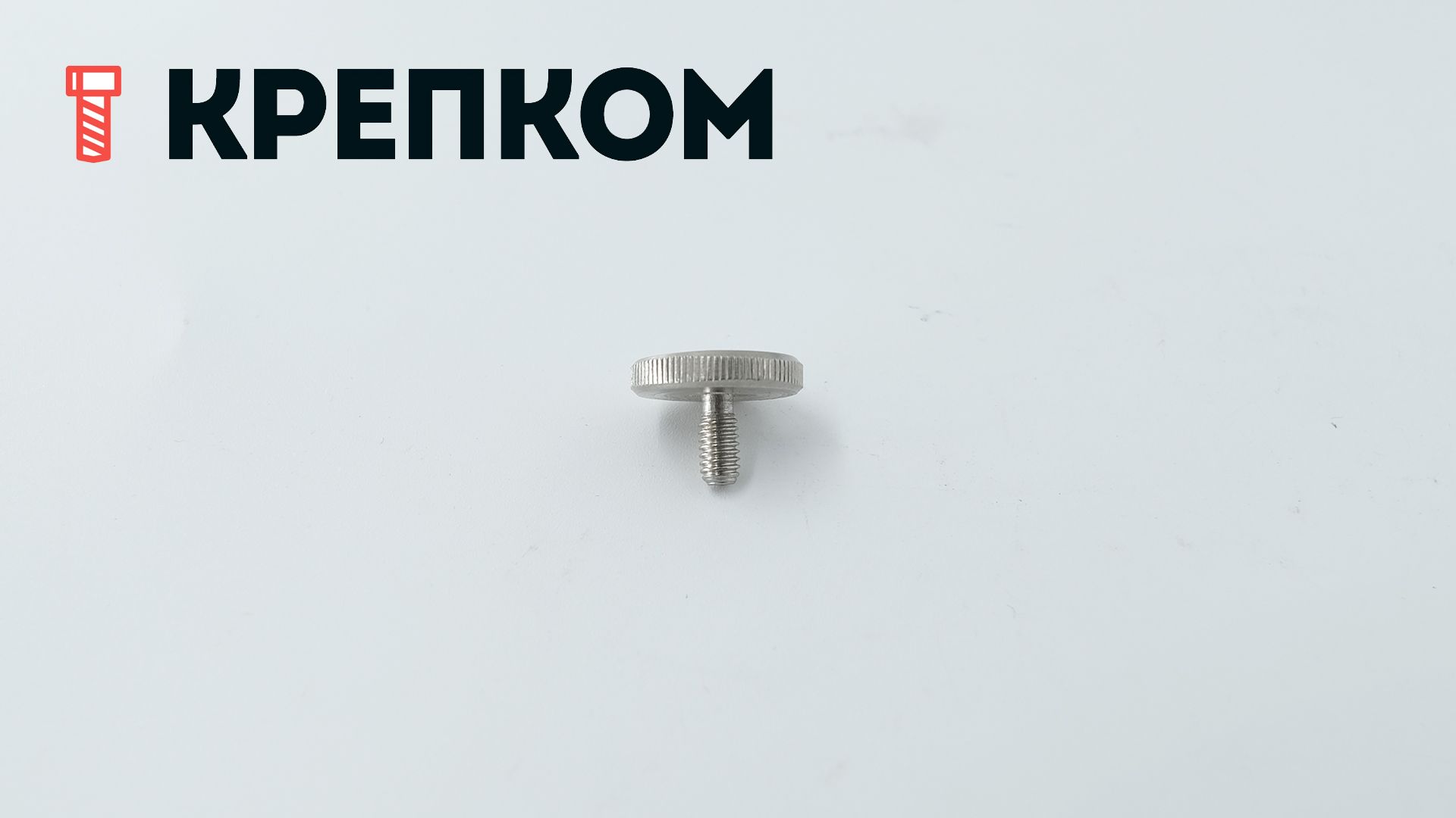 Винт прижимной низкий DIN 653 М4х8, нержавеющая сталь А1 - фото