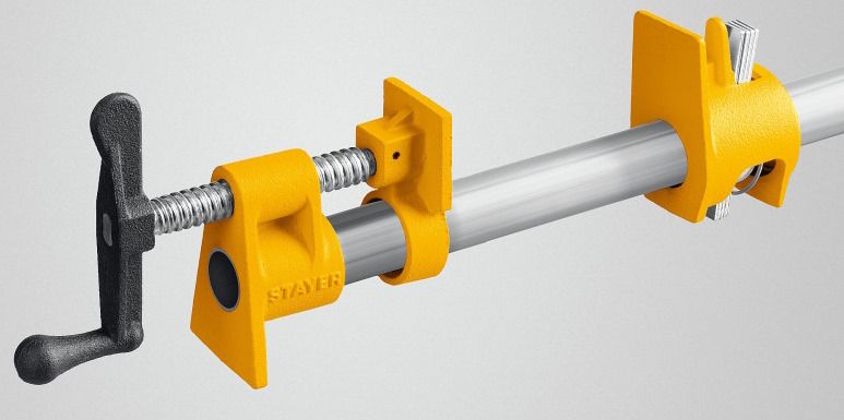 Струбцина трубная чугунная 3/4" Stayer 32307-34 - фото