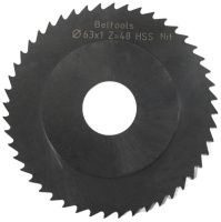 Фреза дисковая прорезная 63х1х16 мм, Z48, тип 2, со ступицей HSS Nit РИ ri.174.2517