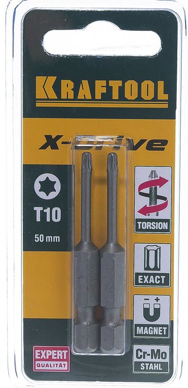 Набор торсионных бит TX X-Drive Expert Kraftool - фото