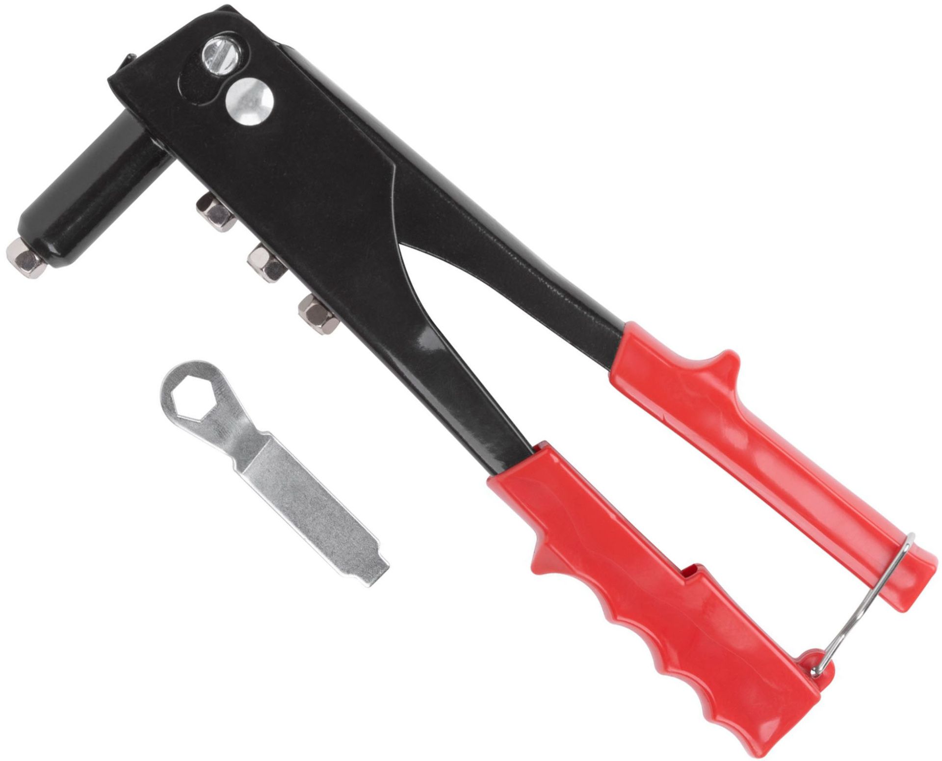 Заклепочник ручной вытяжной (2.4-4.8 мм) 240 мм, КУРС 32000 - фото