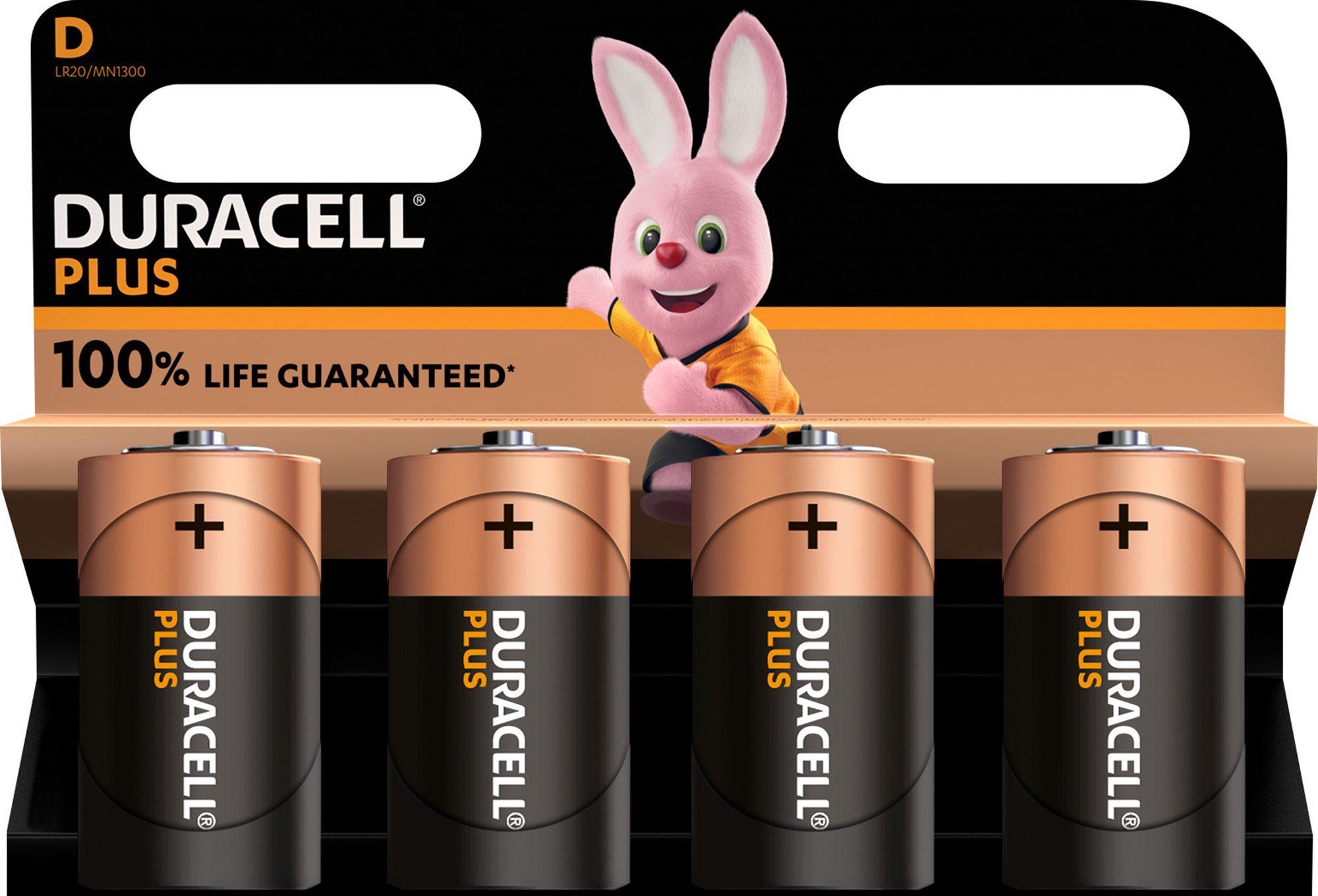 Батарейка Duracell Plus LR20/373 BL2 3918 - фото