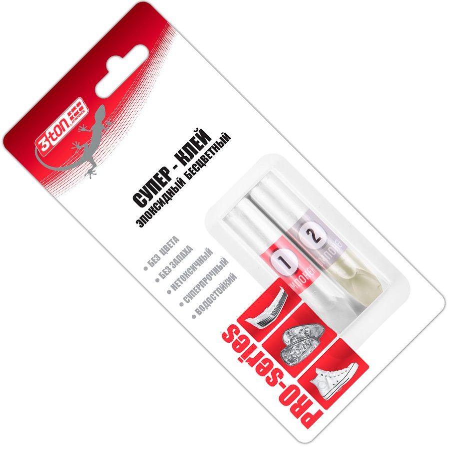 Супер-клей эпоксидный бесцветный ТР-115 10 гр Тритон 55401 - фото