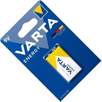 Батарейка щелочная 9V Varta Energy 4122229411, в блистере