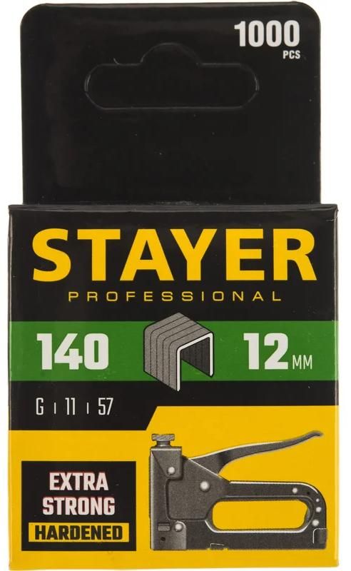 Скобы для степлера тип 140 калибр 20GA Stayer Profi - фото
