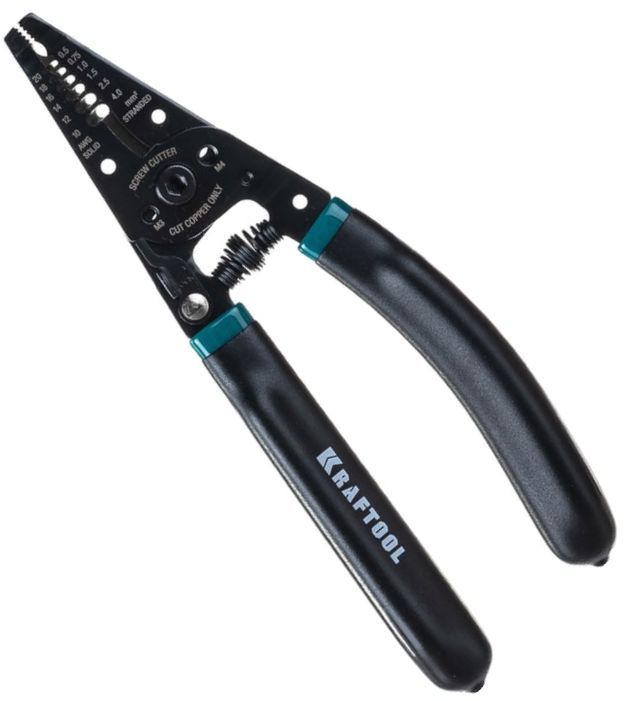 Стриппер ручной многофункциональный 0,5-4 мм² Kraftool PK-40 22659 - фото