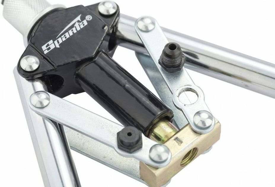 Заклепочник вытяжной двуручный 3.2-4.8 мм усиленный, Sparta 405385М - фото