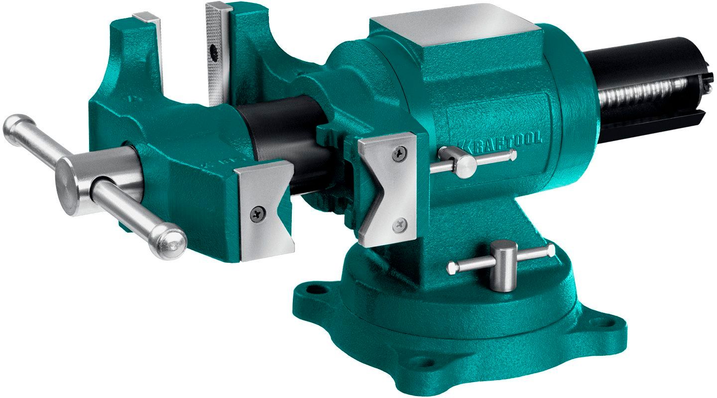 Тиски слесарные многофункциональные 125 мм Kraftool 3D Multi-Purpose 32706-125 - фото