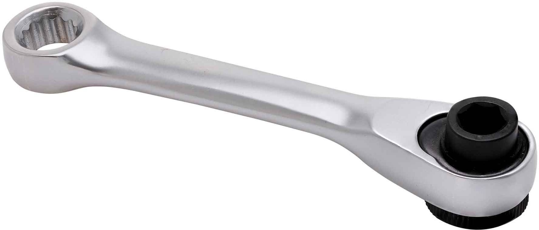 Вороток с трещоткой для бит 72z 1/4"х95 мм SGS HM60-1 - фото