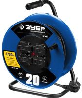 Удлинитель силовой на стальной катушке КГ-315 Профессионал ЗУБР