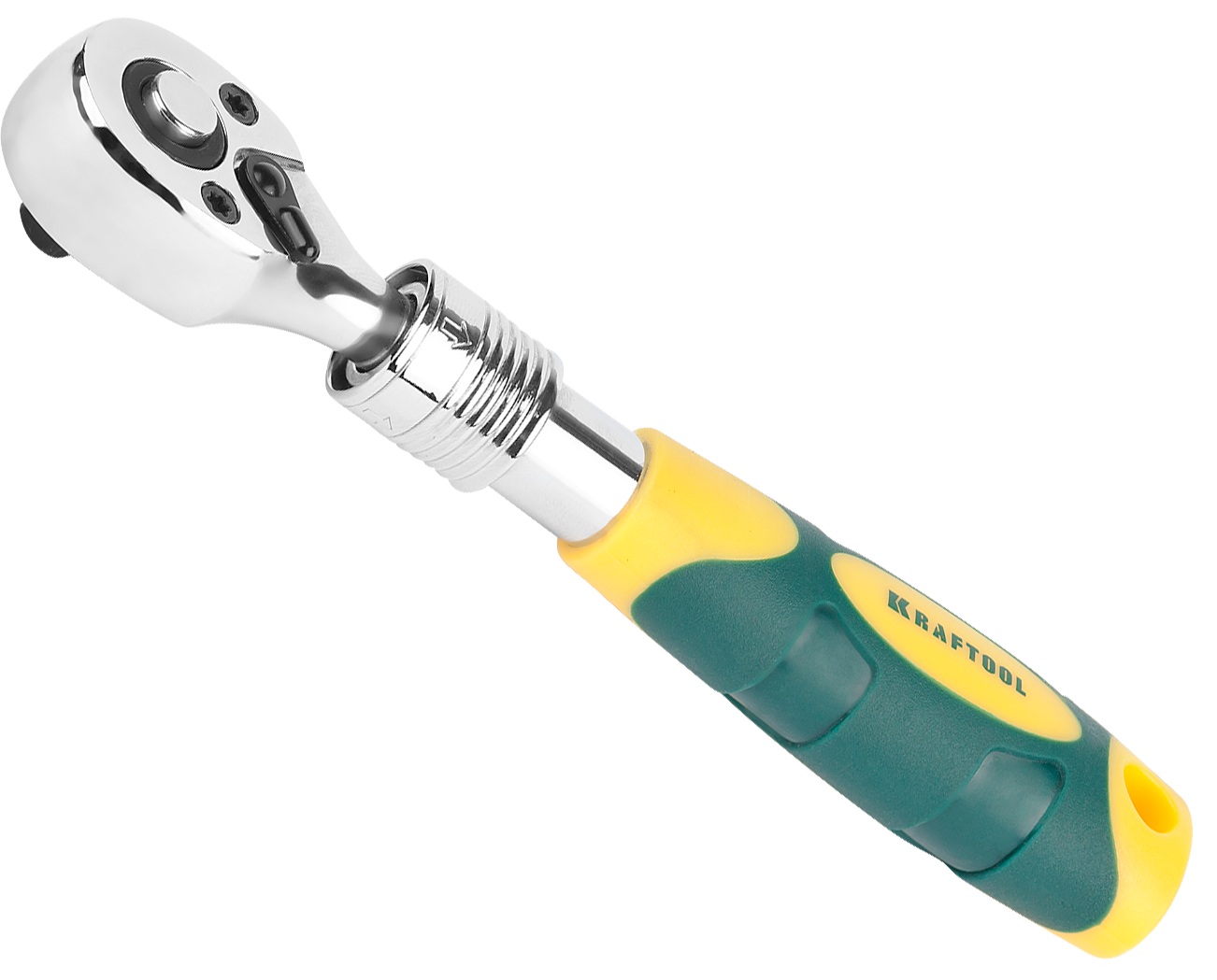 Трещотка для торцовых головок телескопическая 1/4" на 72 зубца Pro Kraftool 27798-1/4 - фото