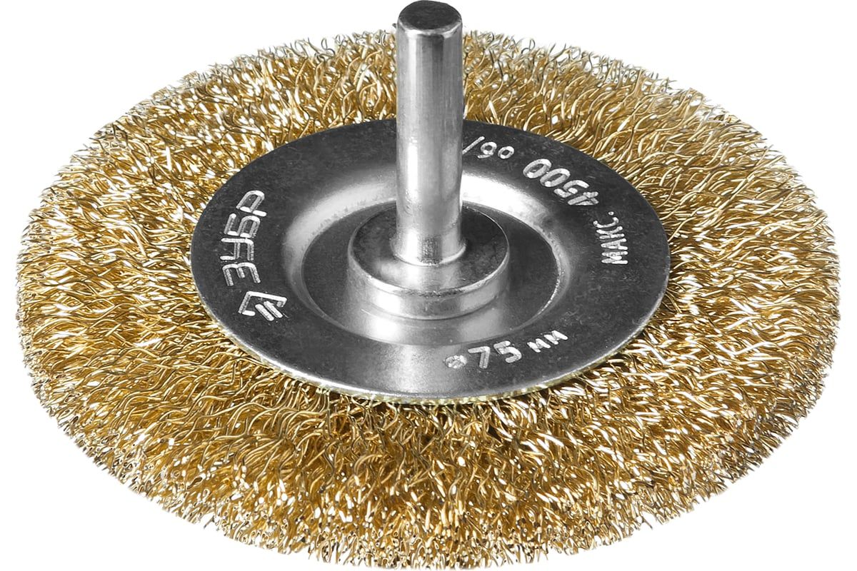 Набор дисковых щеток-крацовок 38-100 мм для дрели Профессионал ЗУБР 3521-H4_z03, 4 шт - фото