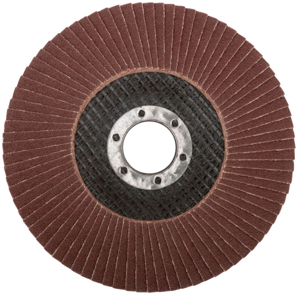 Диск лепестковый торцевой 125/22,2 мм для УШМ P120 FIT 39556 - фото