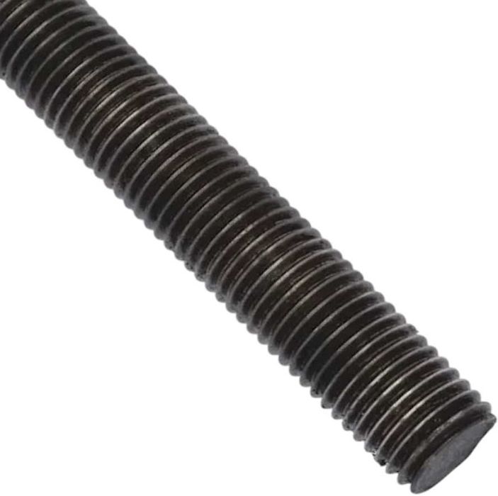 Шпилька резьбовая дюймовая 5/8"-11x3ft (910 мм) BSW, класс прочности 10.9 (Grade 8), без покрытия - фото