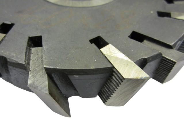 Фреза двухсторонняя со вставными рифлеными ножами 150х16х40 мм, Z20, Р6М5 РИ ri.289.2 - фото