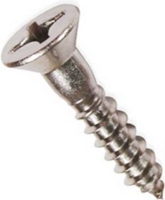 Изображение товара Шуруп по дереву 2,5х16 мм с потайной головкой PH и неполной резьбой DIN 7997, оцинкованная сталь Изображение товара Шуруп по дереву 2,5х16 мм с потайной головкой PH и неполной резьбой DIN 7997, оцинкованная сталь