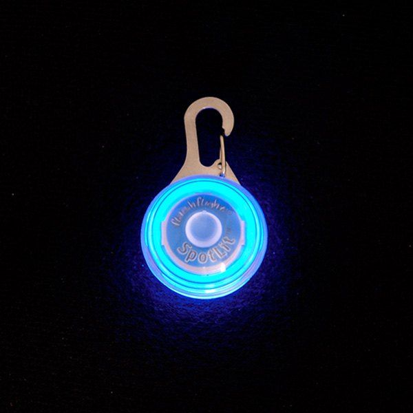 Карабин-брелок светодиодный Nite Ize SpotLit Eco Packaging SLG-06-03, синий - фото