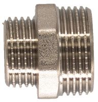 Ниппель 3/2"x1/2" полная резьба (нар-нар) Aqualink 2525