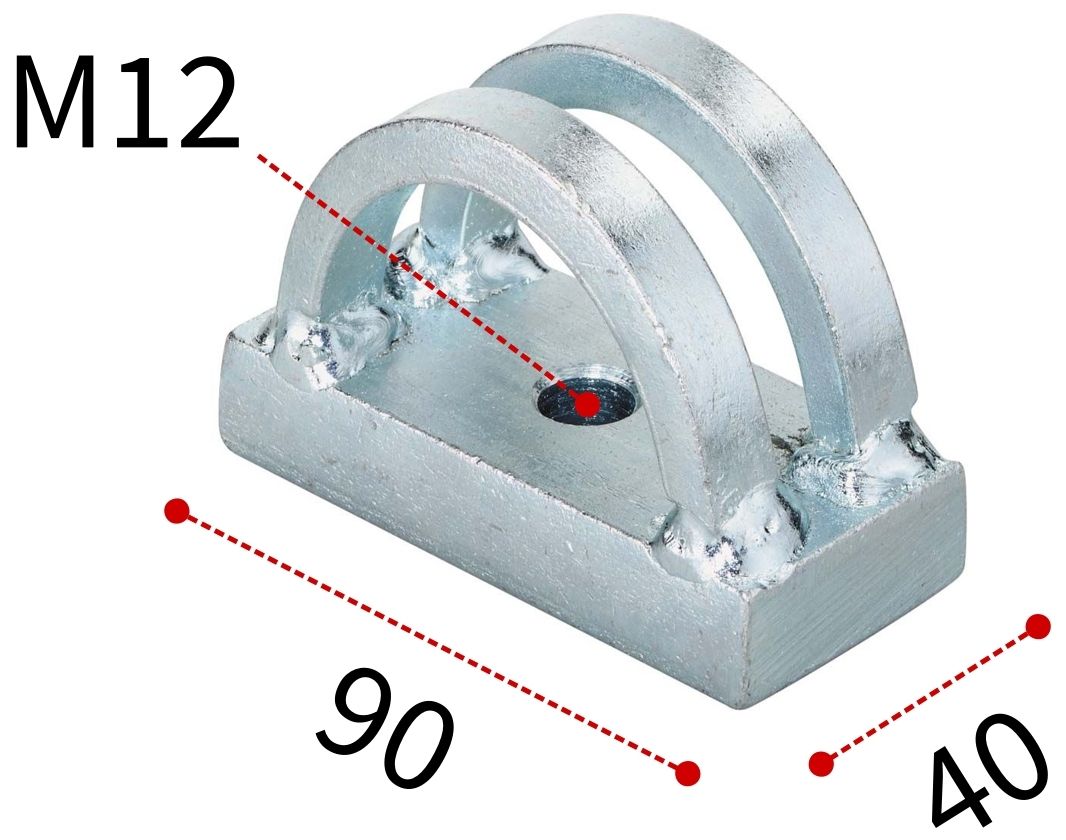 Универсальный держатель Fischer UHRS 063938, оцинкованная сталь  - фото