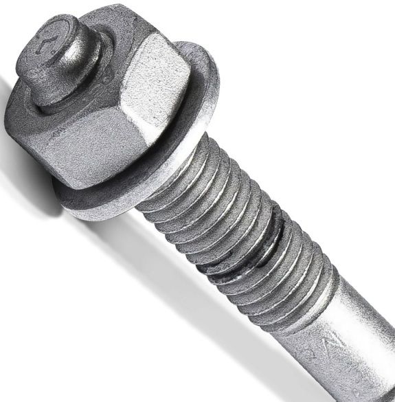 Анкер клиновой с гильзой и гайкой R-HPTII-ZF M12x120/25 мм сталь Delta Rawlplug - фото