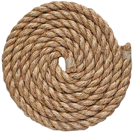 Изображение товара Канат манильский 32 мм (3-прядный) для строительства и спорта