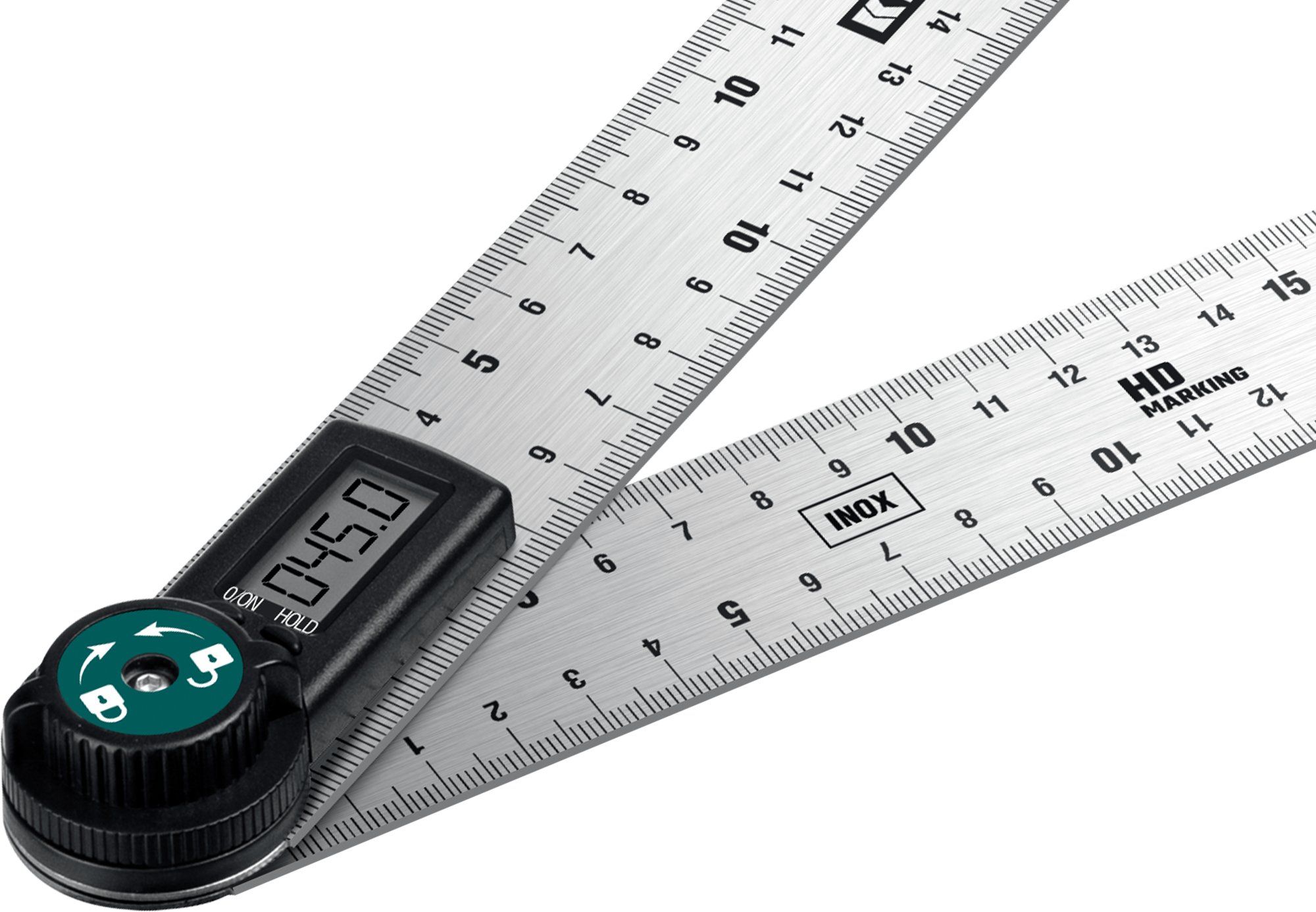 Транспортир-угломер электронный DPM-20 200 мм Kraftool 34682 - фото