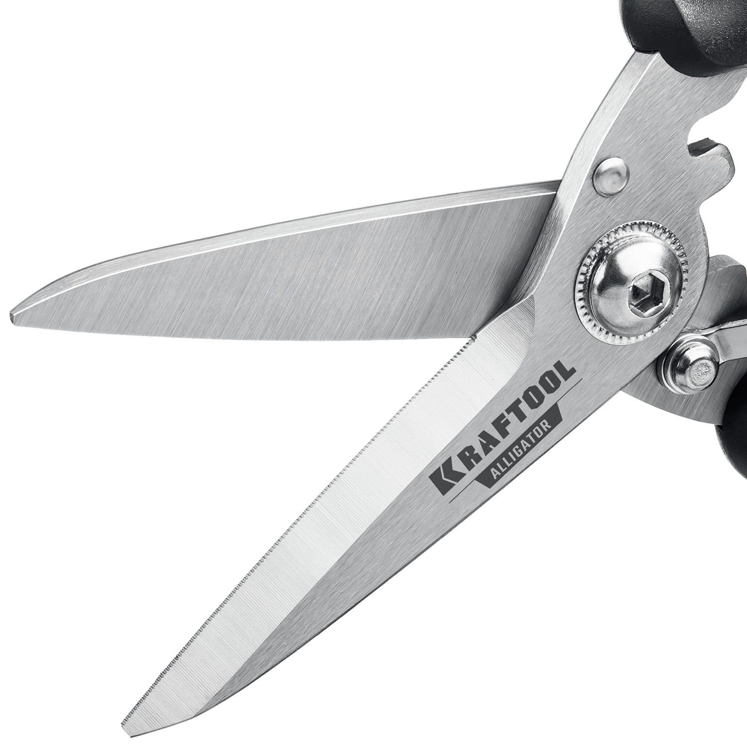 Ножницы технические прямые 200 мм Alligator Kraftool 23201 - фото