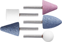 Изображение товара Набор минишарошек-насадок абразивных Master Stayer 2988-H5, 5 шт