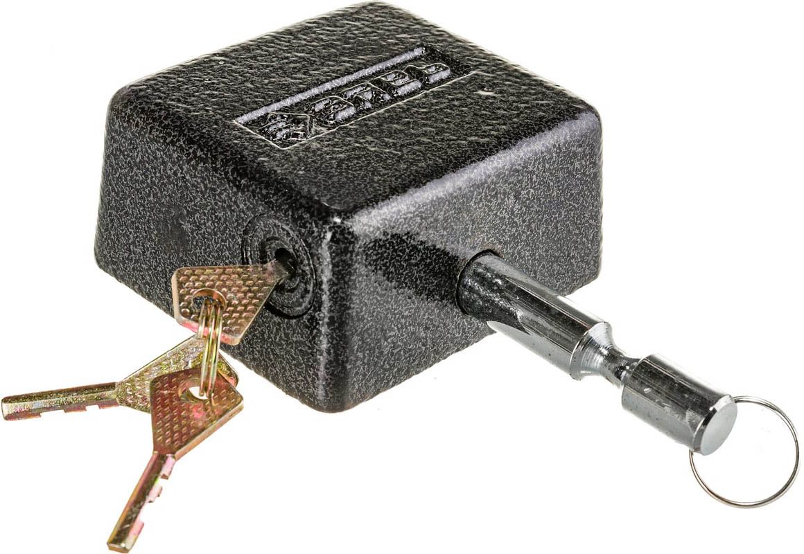 Замок навесной 85х80 мм повышенной защищенности Мастер ЗУБР 3720-10_z01, сталь - фото