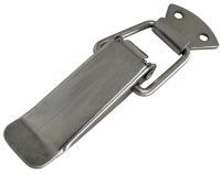 Замок-защелка лягушка L=103 B12, сталь никелированная