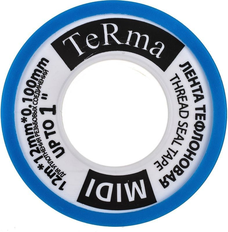 Фум-лента 12 мм х 12 м х 0,1 мм Terma Midi 10032 20152 - фото