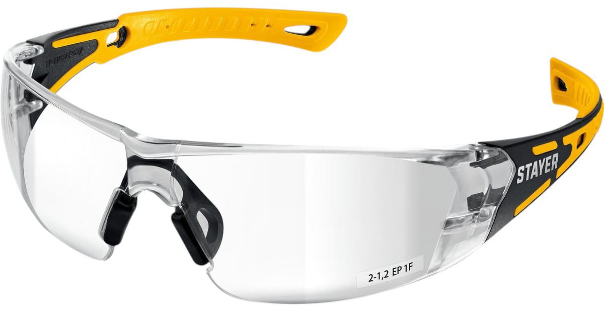 Очки защитные открытого типа MX-9 прозрачные Stayer 110490 - фото