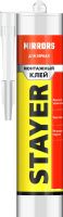 Клей монтажный MIRRORS для зеркал Stayer PROF 41329, 280 мл белый