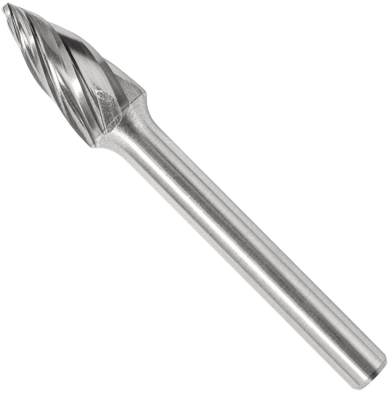 Борфреза твердосплавная по алюминию ALU 10х20х65 мм Профоснастка №962, форма G, 862761020652 - фото