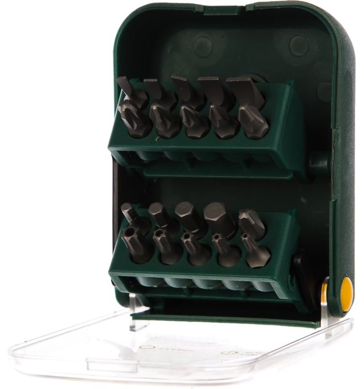 Набор бит в мобильном бит-боксе с клипсой Kraftool 26135-Н21 - фото